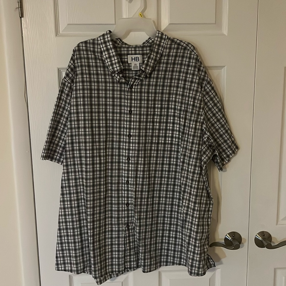 Plaid Collared Shirt
